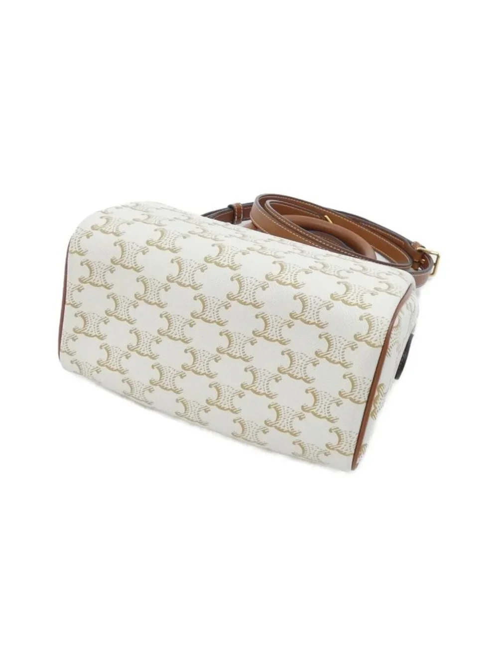 Celine Boston Bag Travel Bag White